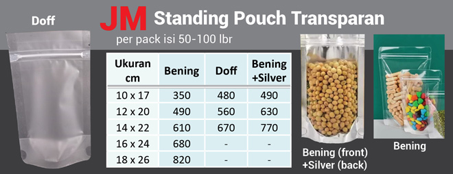 standing pouch jmpack